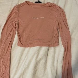 Missguided crop top